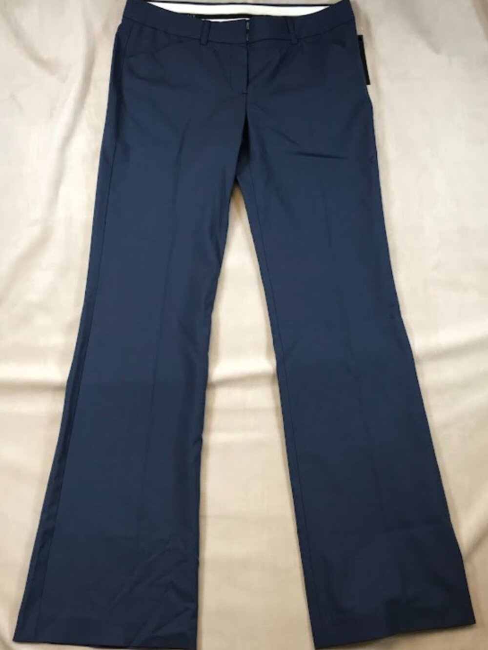 NWT Theory Women's Max C Tailored Dress Pants Trousers Blue Size 8